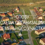 СПОЗУ Схема организации земельного участка в Туле