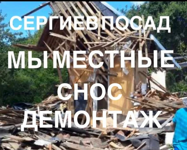 Фото Cнос Демонтаж. Мы Местные! с-посад