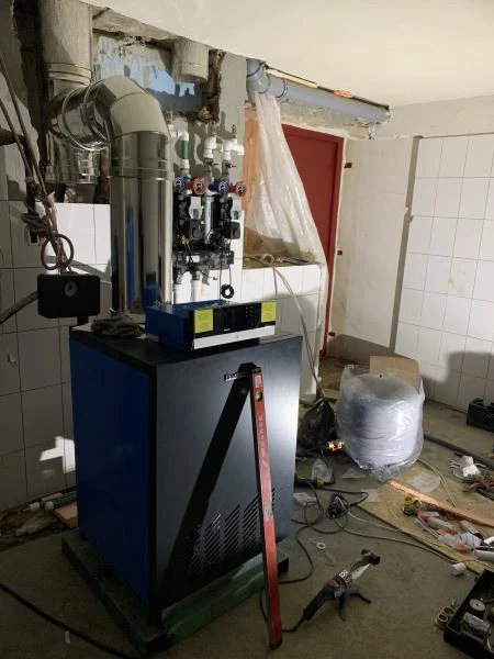 Фото Монтаж газового котла/котельной