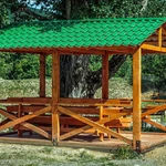 Фото №9 Деревянные беседки, дома, туалеты