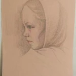 Фото №5 Портреты карандашом и акварелью по фотографии