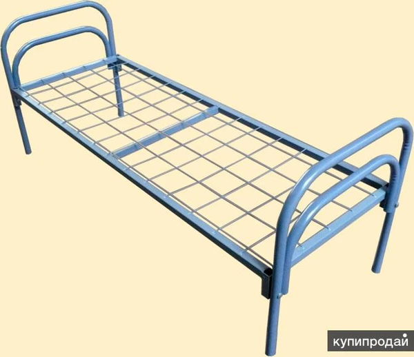 Фото Дешевые кровати металлические, кровати для общежитий и хостела, кровати оптом