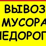  Вывоз  различного мусора после ремонта.