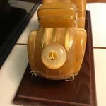 Фото №11 Сувенирное изделие "Автомобиль Мерседес" из натурального камня Селенит