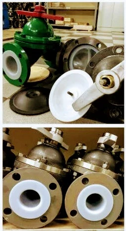 Фото От производителя -  Клапан КМФс-1 КМФс-3 Мембранные клапаны стальные КМФ купить мембраны фторопласт Ф4 клапан 15ч цена