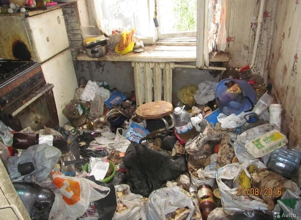 Фото Уборка захламленной квартиры