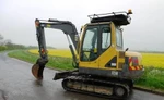 фото Аренда мини экскаватора Volvo EC 55