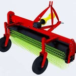 Фото №3 Щетка коммунальная дорожная CLEANER для МТЗ