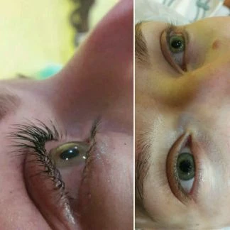 Фото Вельвет ресниц и бровей. Оформление и окрашивание