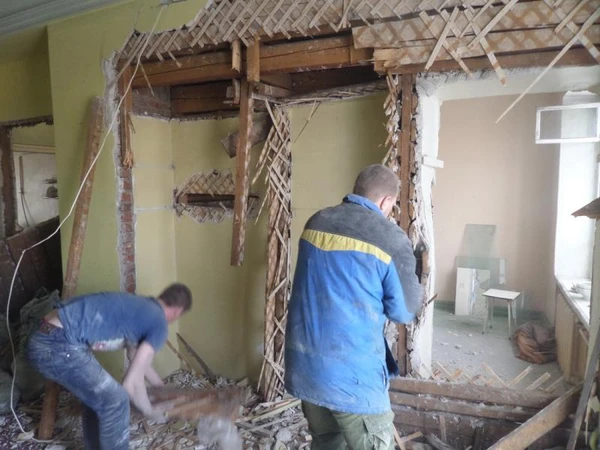 Фото Демонтажные работы