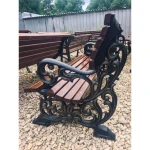 Фото №2 Скамейка чугунная «ЖАСМИН» (1.8 м)