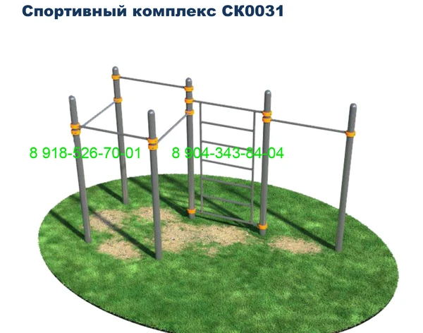 Фото Спортивные комплексы воркаут - производство,продажа,установка в Ростове-на-Дону,Краснодаре,Таганроге