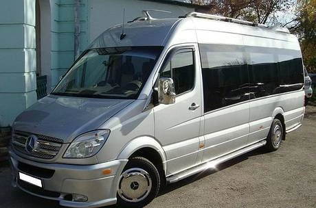 Фото Аренда микроавтобуса Mersedes Sprinter LUX. Заказ на свадьбу