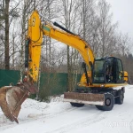 Фото №6 Колёсный экскаватор JCB JS 160W 2011 года