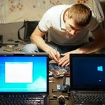 Ремонт компьютеров, ноутбуков установка Windows