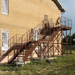 Изготовление вертикальных пожарных лестниц