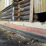 Фото №6 Фундаменты, винтовые сваи, подъем домов ,замена пола.