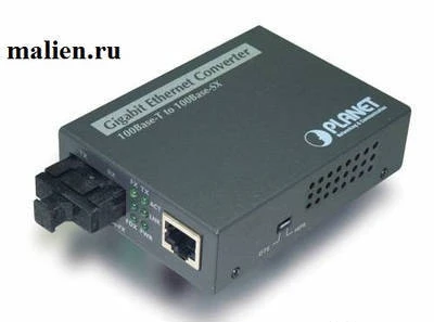 Фото Конвертеры Gigabit Ethernet - оптика