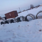 Фото №3 Копка септика из бетонных колец. Копка траншей