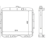 Фото №2 Радиатор системы охлаждения ГАЗ-3307