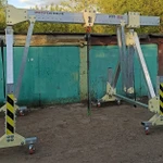 Фото №4 «МППУ-3000у» (Мобильное Подъёмно-перегрузочного устройства) кран козловой алюминиевый