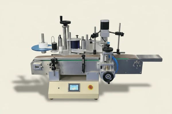 Фото Этикетировочная машина ЭМ05.10 с пневмообкатчиком