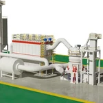 Фото №4 Линия по пр-ву минерального порошка (МП) 25-35 т/ч на базе вертикальной валковой мельницы Liming LM19-2