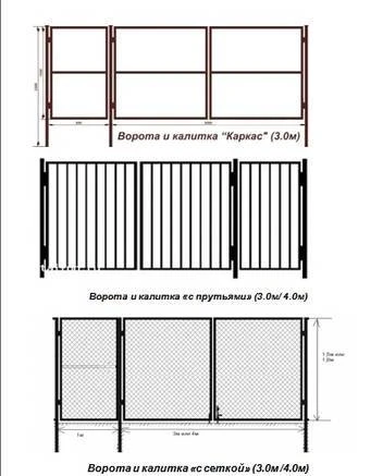 Фото Продаем садовые калитки