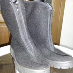 Сапожки зимние женские утеплённые на меху 41 р-р