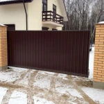 Фото №4 Откатные ворота в Павловском Посаде