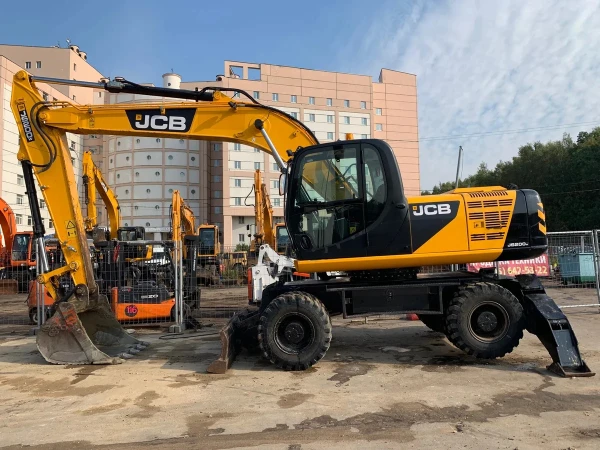 Фото Аренда колесного экскаватора JCB JS 200W