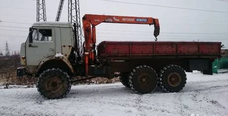 Фото Услуги крана манипулятора на базе вездезход