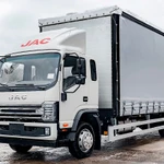 фото Тентованный грузовик JAC N120, 2025