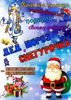 Фото Дедушка Мороз и Снегурочка