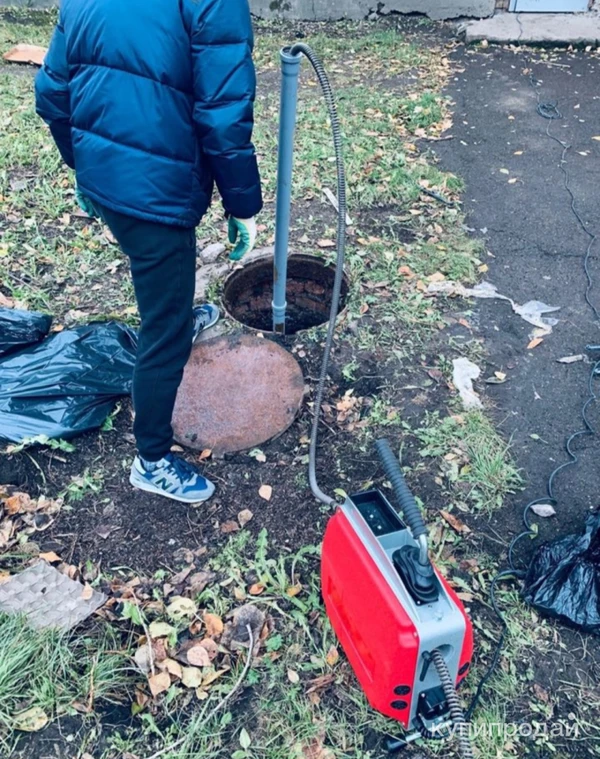 Фото Электромеханическая прочистка канализации