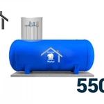 Фото №4 Газгольдеры Медведь Высокие патрубки 5500 л