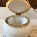 Фото №6 Шкатулка "Девушка" из натурального камня Селенит