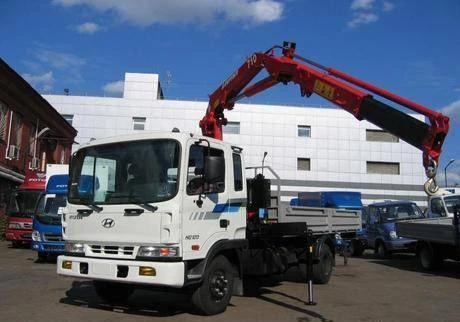 Фото Услуги крана манипулятора 5 тонн в Краснодаре, дешево.