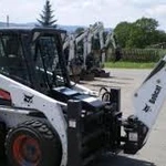 Миниэкскаватор,Минипогрузчик Bobcat, погрузчик JCB