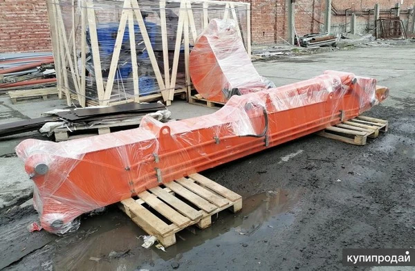 Фото Гусек рукояти с ковшом экскаватора Hitachi Doosan Jcb Volvo Hyundai Kranex Cat