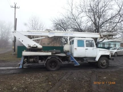 Фото Автовышка газ 18м телескоп