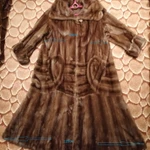 Фото №3 шуба из норки