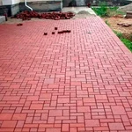Фото №5 Укладка тротуарной плитки, брусчатки, делаем отмостки