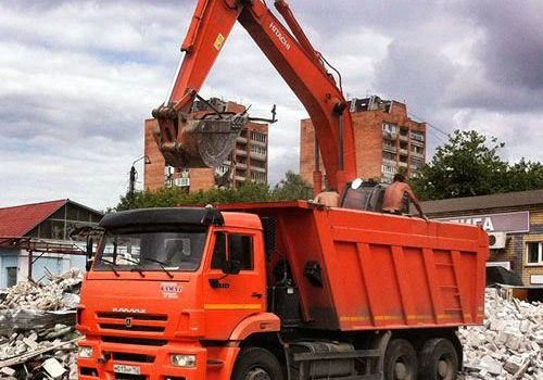 Фото Вывоз строительного мусора в г.Красноярске