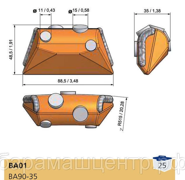 Фото Резец обсадной трубы ВА-01