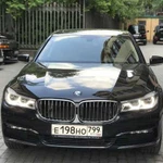 BMW 7 long G12. В аренду с водителем. VIP/ Премиум