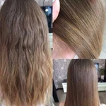 Полировка волос+ лечение маслом