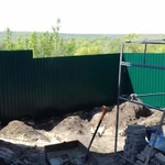 Фото №2 Установка заборов 