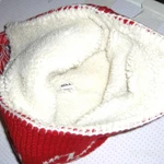 Зимняя шапка снуд шарф