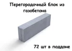 фото Перегородочные блоки из газобетона Вармит 100х250х625 мм